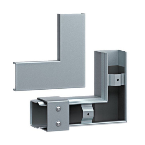 Hager FWKP600605VERZ Flachwinkel FWK-Plus 60x60 mm verzinkt