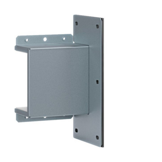 Hager FWKP60100WVERZ Wandanschlußstück 60x100 mm verzinkt