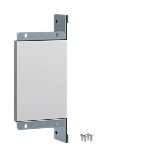 Hager FWKP60150W4VERZ Wandanschlußstück 4te Seite 150 mm breit verzinkt