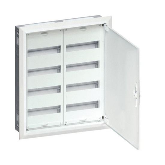 Hager FWU42S Feldverteiler UP 96PLE mit univers, IP30, SKII, Nischenmaße 657x565x115mm