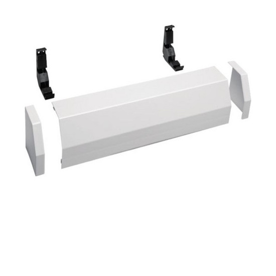 Hager FZ142 Kabelrangierkanal für Feldverteiler, 2feldig, RAL9010