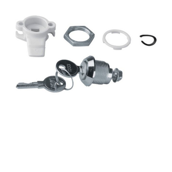 Hager FZ458 Schließung, univers, Schließ-Nr. 1333, mit 2 Schlüsseln, für Schrank IP43