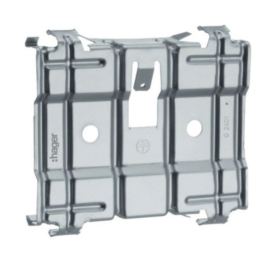 Hager G2401 Erdung universal zu Brüstungskanal BRS mit OT 80mm aus Stahlblech