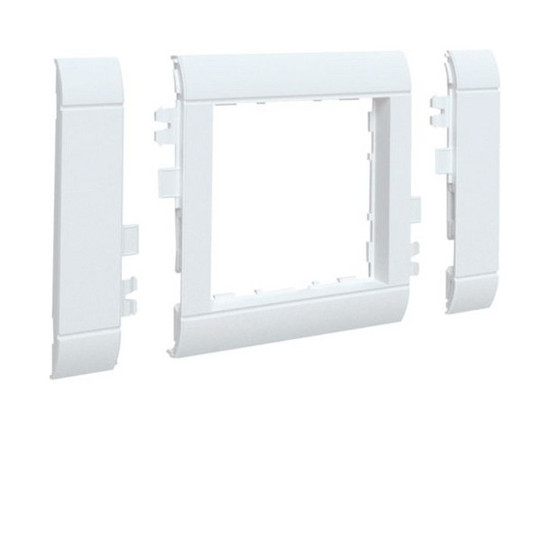 Hager GR0800A9016 Rahmenblende 55 modular OT 80 halogenfrei verkehrsweiß