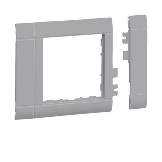 Hager GR0800ALAN Rahmenblende modular, ZS 55, OT 80, hfr, lack alu