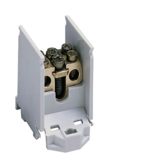 Hager K02SN Hauptleitungsabzweigklemme, 90SL, 1-polig, 80 A, 1,5mm²-25 mm²