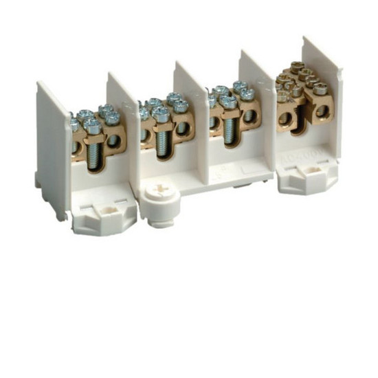 Hager K29N Hauptleitungsabzweigklemme, 90SL, 4-polig, 80 A, 1,5-25 mm²