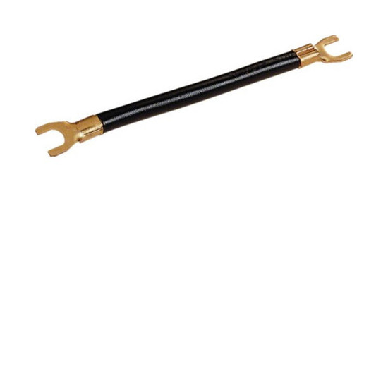 Hager K67K Kabelbrücke NYAF 10 mm², 100mm lang, Gabel, Farbe schwarz