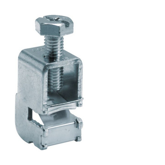 Hager K96W Sammelschienenklemme 16mm²-120mm², für Sammelschienen 12x5mm, für Cu-Leiter