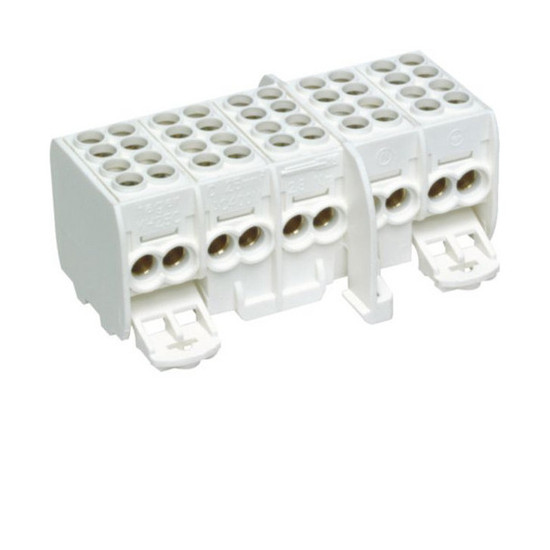 Hager KH25C Hauptleitungsabzweigklemme univers 5P 2x25/2x16mm² fingersicher