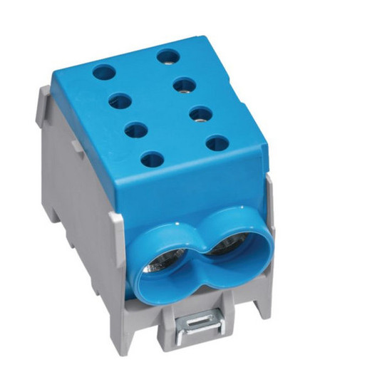 Hager KH70B Hauptleitungsabzweigklemme 1polig, 4x70mm², IP20, Farbe: Blau