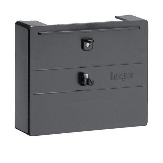 Hager KJ04Z Plombierhaube, univers Z, für Wechselstromzählersteckklemme, KJ10S