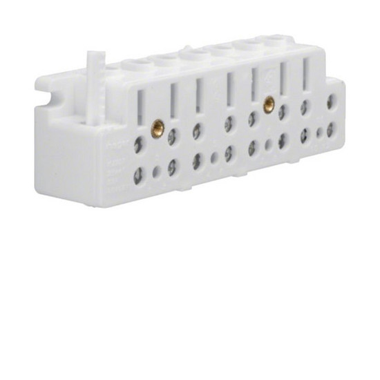 Hager KJ30T Zählersteckklemme, universZ, Drehstrom 63 A, sperrbar, ohne TRE-Anschlussklemmen