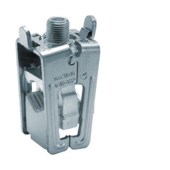 Hager KS30C Sammelschienenklemme 120-300mm², für Sammelschienen 20-30x5-10mm, Al/Cu-Leiter