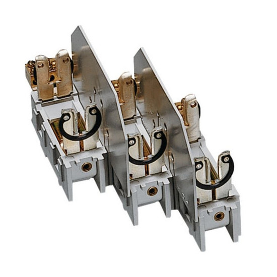 Hager L00R Sicherungsunterteil NH00 3x160A,mit Käfigklemme bis 70mm² für 40mm Sammelschiene