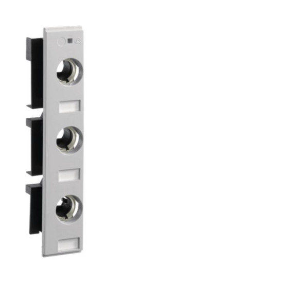 Hager L063L1 Reitersicherungsunterteil D02 E18 63A 3polig 60mm Sammelschiene Anschlussklemme