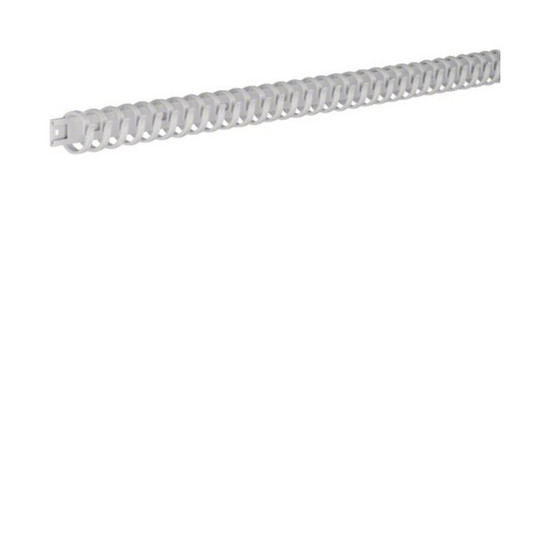 Hager L2222 Verdrahtungskanal flexibel Klebeband halogenfrei 20mm L0,5m lichtgrau