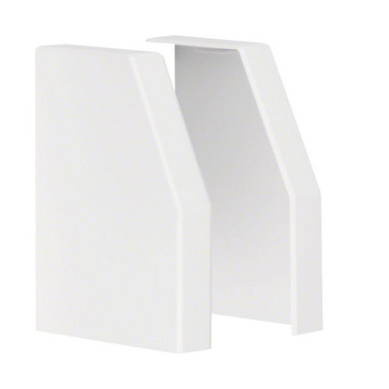 Hager L22359010 Endstück Paar schnittkaschierend zu Rangierkanal RK 150x110mm reinweiß