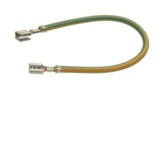 Hager L4181GNGE Erdungsleitung steckbar Länge 150mm grün-gelb