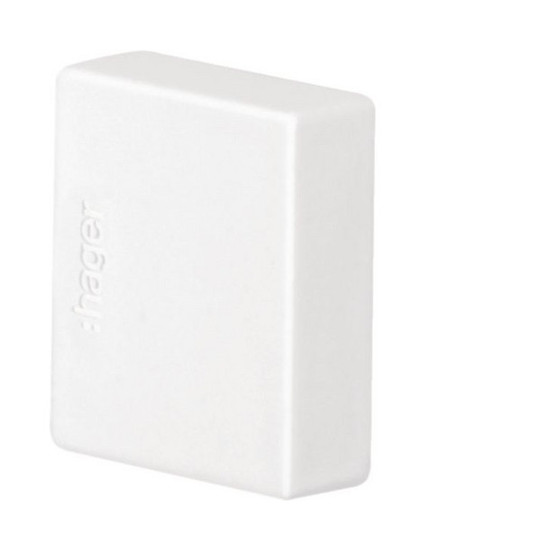 Hager LF2002069016 Endstück schnittkaschierend halogenfrei zu LF/LFH 20x20mm verkehrsweiß