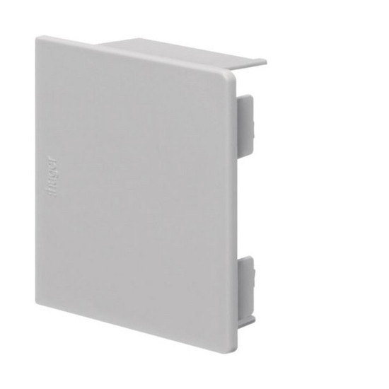 Hager LF6006067035 Endstück halogenfrei zu Leitungsführungskanal LF 60x57mm lichtgrau