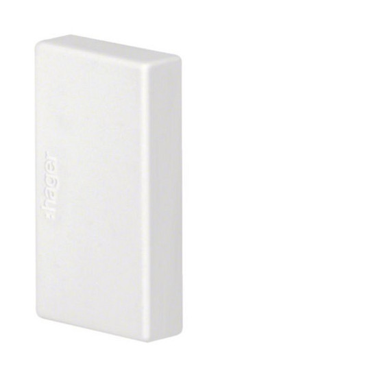 Hager LFE2003569016 Endstück ASA witterungsbeständig/UV-stabil zu LFE 20x35 vweiß