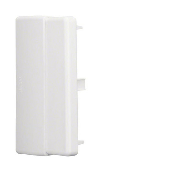 Hager LFE6011069016 Endstück einstellbar ASA witterungsbeständig/UV-stabil zu LFE 60x110mm vweiß