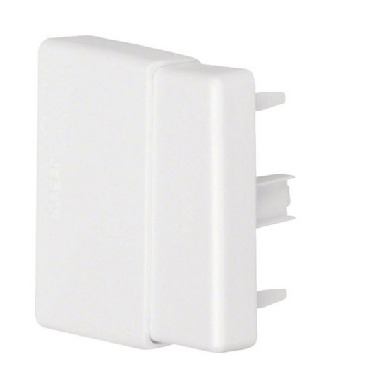 Hager LFF6006069016 Endstück einstellbar halogenfrei zu LF/LFF/LFH 30,40,60x60mm verkehrsweiß