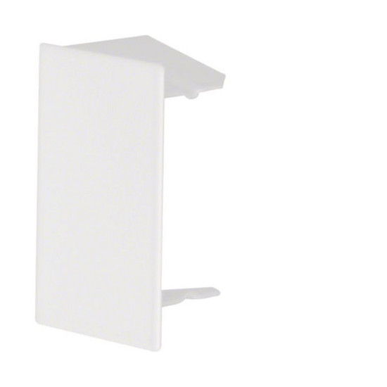 Hager LFS4006069016 Endstück aus Stahlblech zu Leitungsführungskanal LFS 40x60mm verkehrsweiß