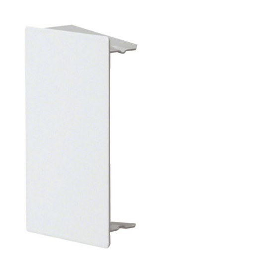 Hager LFS6010069016 Endstück aus Stahlblech zu Leitungsführungskanal LFS 60x100mm verkehrsweiß