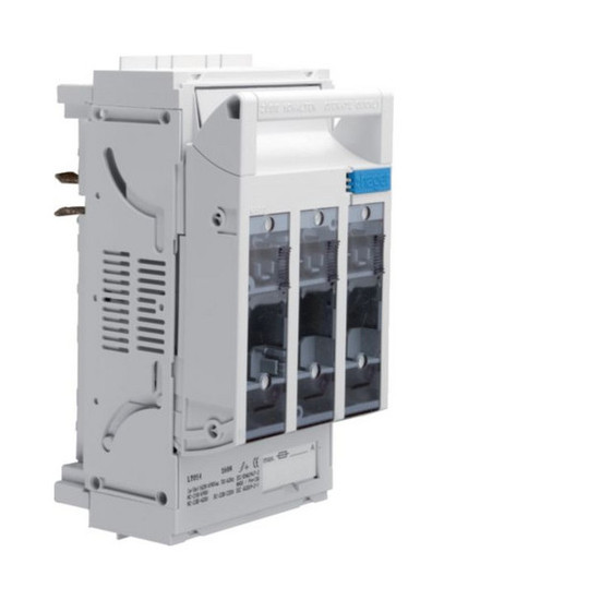 Hager LT054 Sicherungslasttrennschalter LT NH00/40mm, 160A, Rahmenklemme für Cu bis 95 mm²