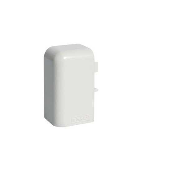 Hager M55539010 Endstück rechts, SL 20051, reinweiß