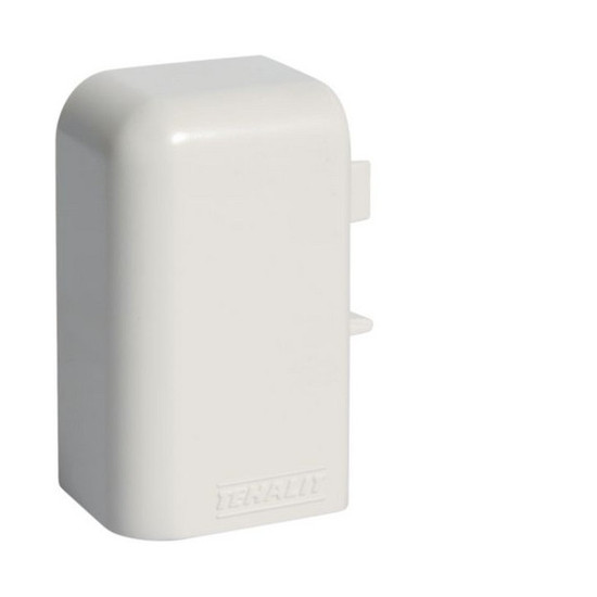 Hager M55549010 Endstück links, SL 20051, reinweiß