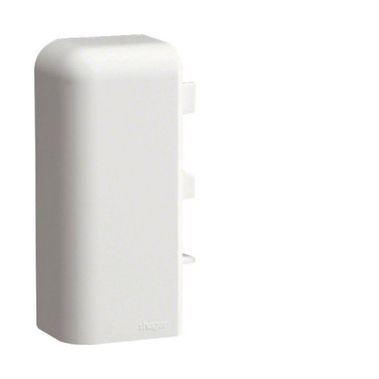 Hager M55649010 Endstück links, SL 20071, reinweiß