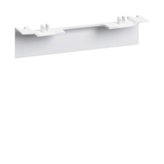 Hager SL20055AC9016 Geräteträgerschürze für Geräteträger universal design SL 20x55mm verkehrsweiß