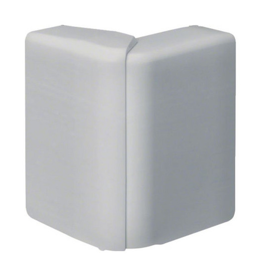 Hager SL200803D1 Außeneck einstellbar schnittkaschierend halogenfrei zu SL 20x80mm Dekor Alu