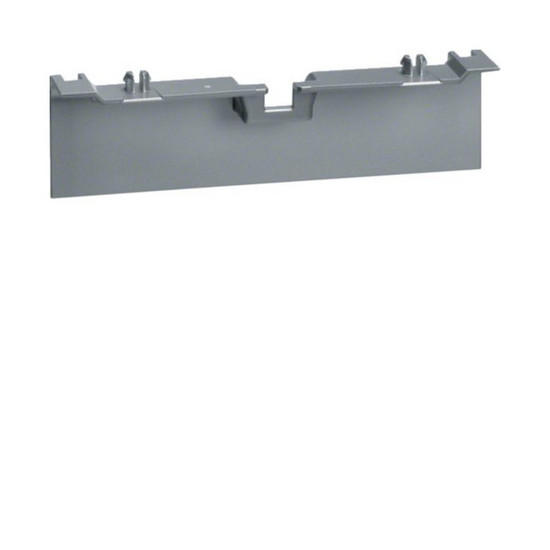 Hager SL20080AD1 Geräteträgerschürze für Geräteträger zu SL 20x80mm Dekor Aluminium