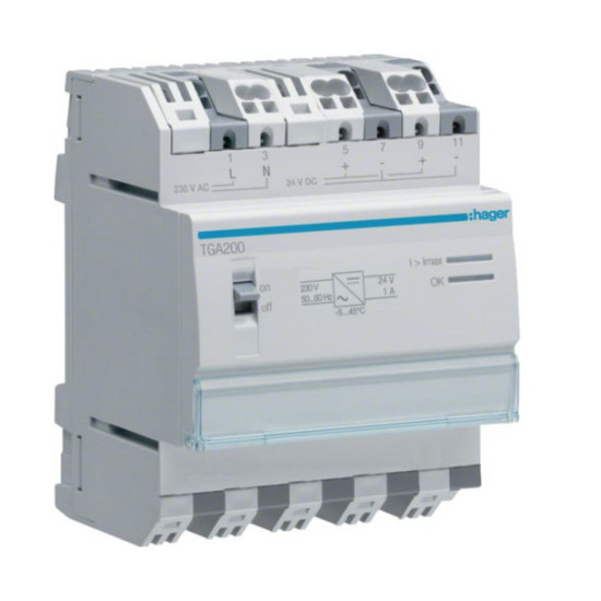 Hager TGA200 Spannungsversorgung 24 V DC 1A