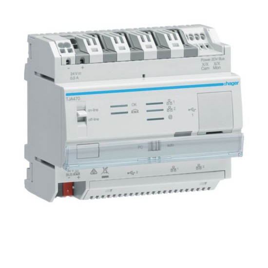 Hager TJA470 domovea expert mit easy, IoT und Access Gate