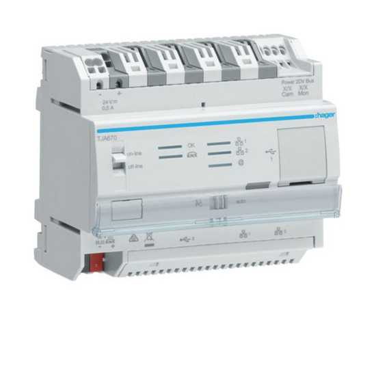 Hager TJA670 domovea basic mit easy und IoT