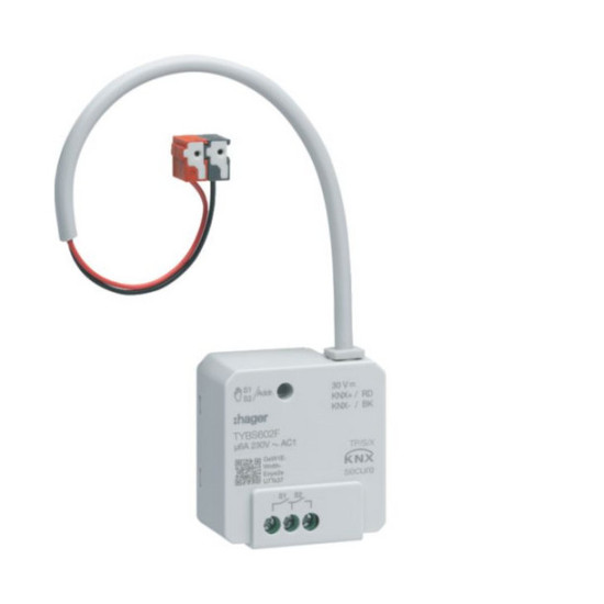 Hager TYBS602F Schalt-/Jalousieaktor 2/1-fach KNX, 6A, UP