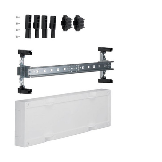 Hager UD12A1 Baustein, universN, 150x500mm, für Reihenklemmen waagerecht