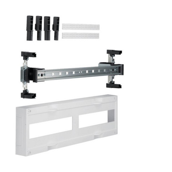 Hager UD12B1 Baustein, universN, 150x500mm, für Reiheneinbaugeräte waagerecht, 2x12 PLE