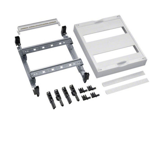 Hager UD21B4 Baustein, universN, 300x250mm, für Reiheneinbaugeräte, 2x12 PLE, mit PE/N-Klemme