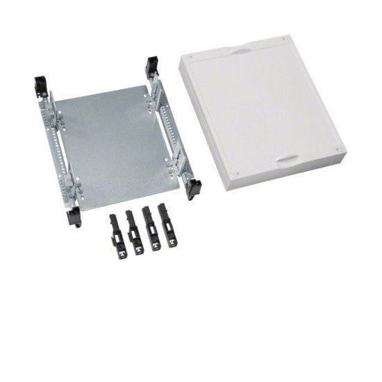 Hager UD21C1 Baustein, universN, 300x250mm, mit Montageplatte verstellbar