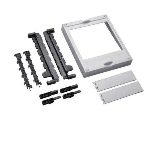 Hager UE21A2B Baustein, universN, 300x250mm, für 2 Trenner NH00 auf Sammelschienensystem 40mm