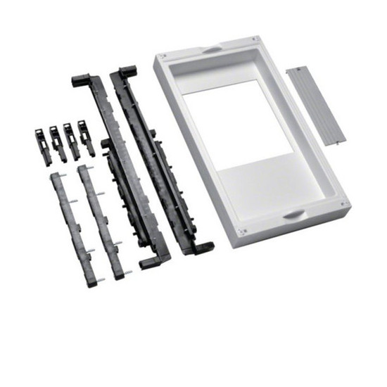 Hager UE31E3A Baustein, universN, 450x250mm, D-Sicherung auf Sammelschienensystem 60mm, waag.