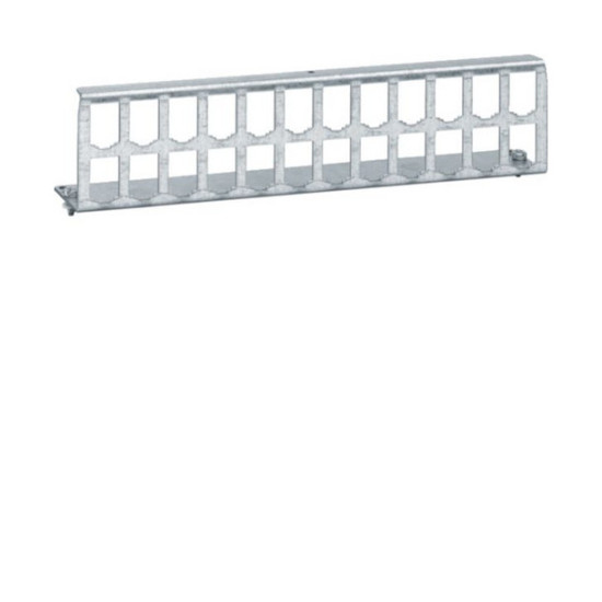 Hager UM00K4 Patchpanel für 24 Patchmodule RJ45