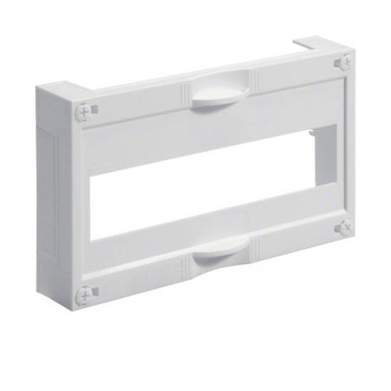 Hager US11A3 Berührungsschutzabdeckung, universN, 150x250mm, 1x 12PLE, Schlitz asymetrisch