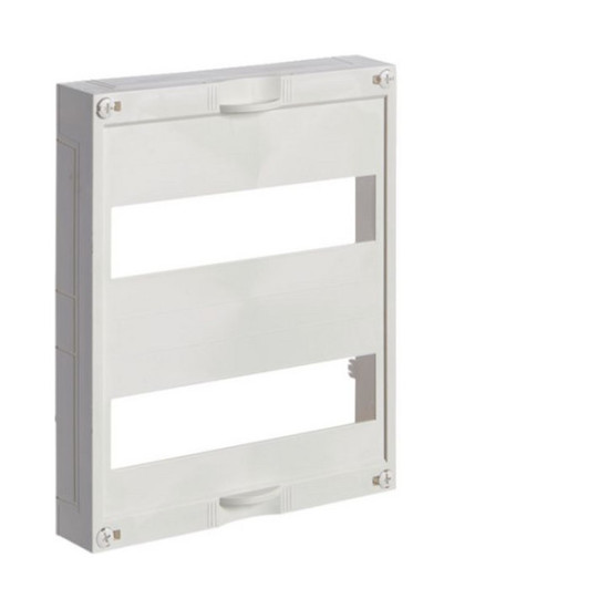 Hager US21A3 Berührungsschutzabdeckung, universN, 300x250mm, 2x 12PLE, Schlitzabstand 125mm